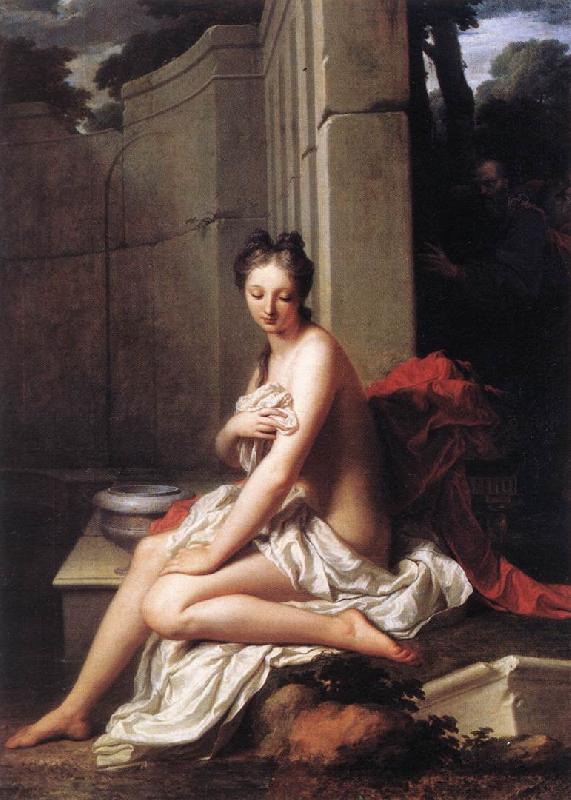 Jean-Baptiste Santerre Susanna at the Bath Germany oil painting art